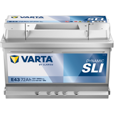 BATERIA VARTA 72 AMP + DIR - E43